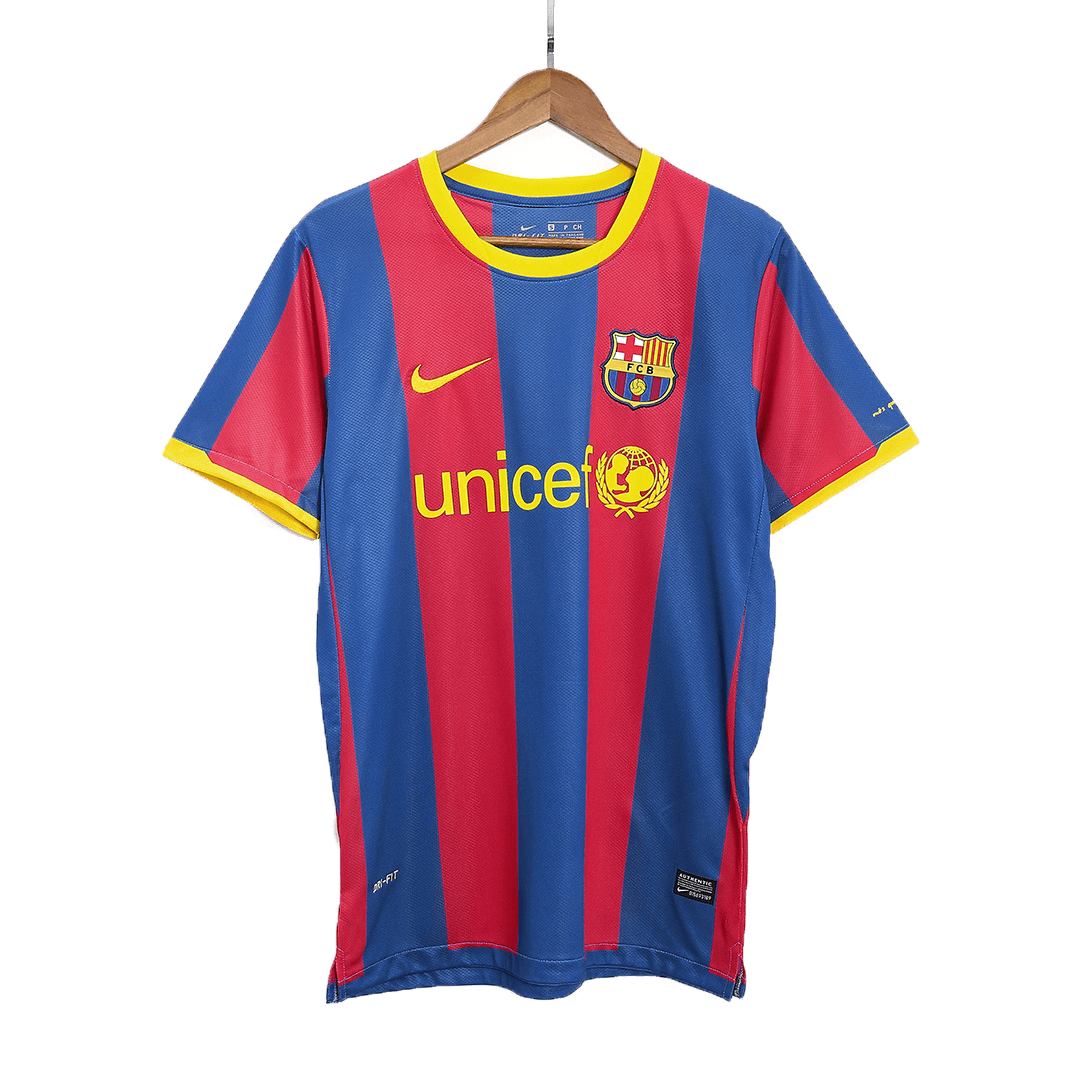 Retro PUYOL #5 2010/11 Barcelona Home Soccer Jersey