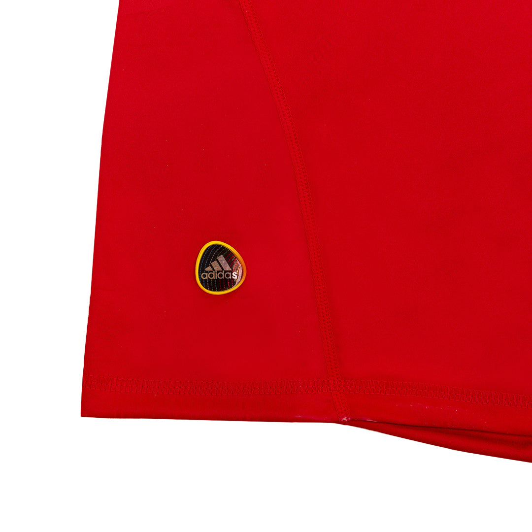 Retro SILVA #21 2010 Spain Home Soccer Jersey