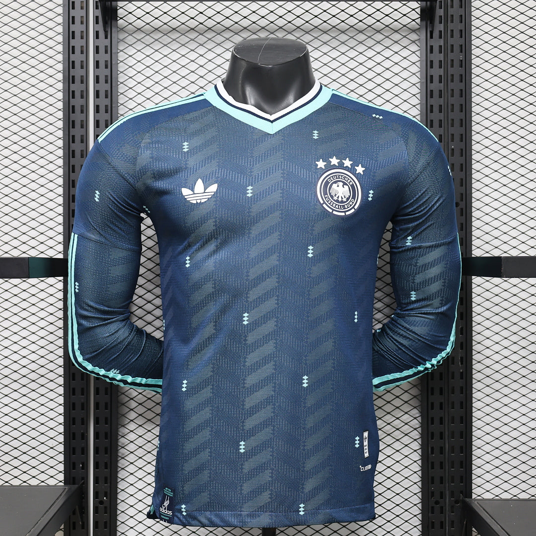 2026/27 Germany Away Player Version Soccer Jersey Long Sleeve