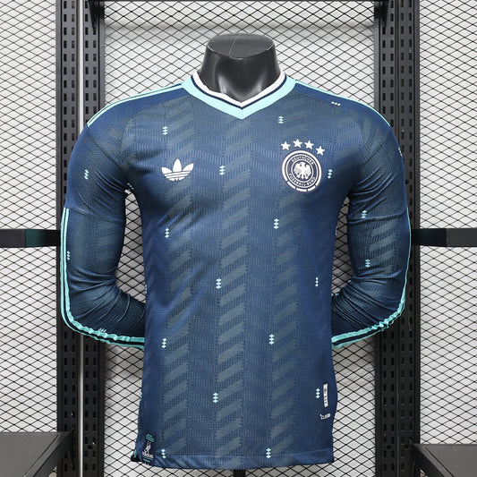 2026/27 Germany Away Player Version Soccer Jersey Long Sleeve