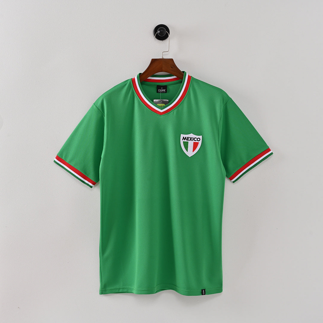1970 Mexico Home Soccer Jersey