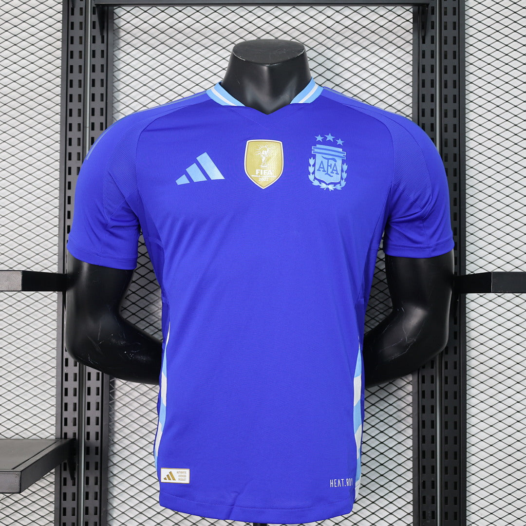 Argentina Away Player Version Soccer Jersey