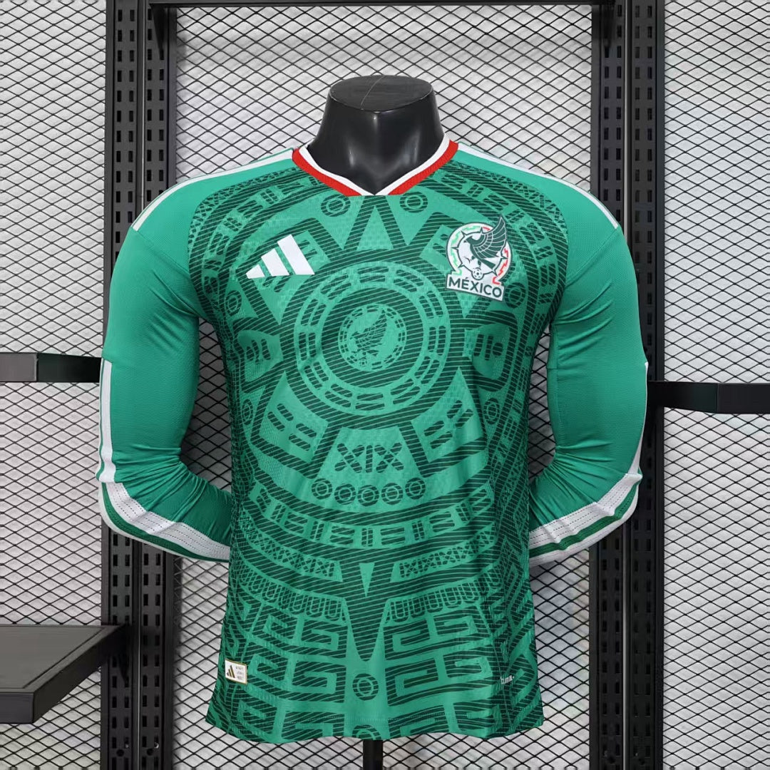 Mexico Soccer Jersey Long Sleeve