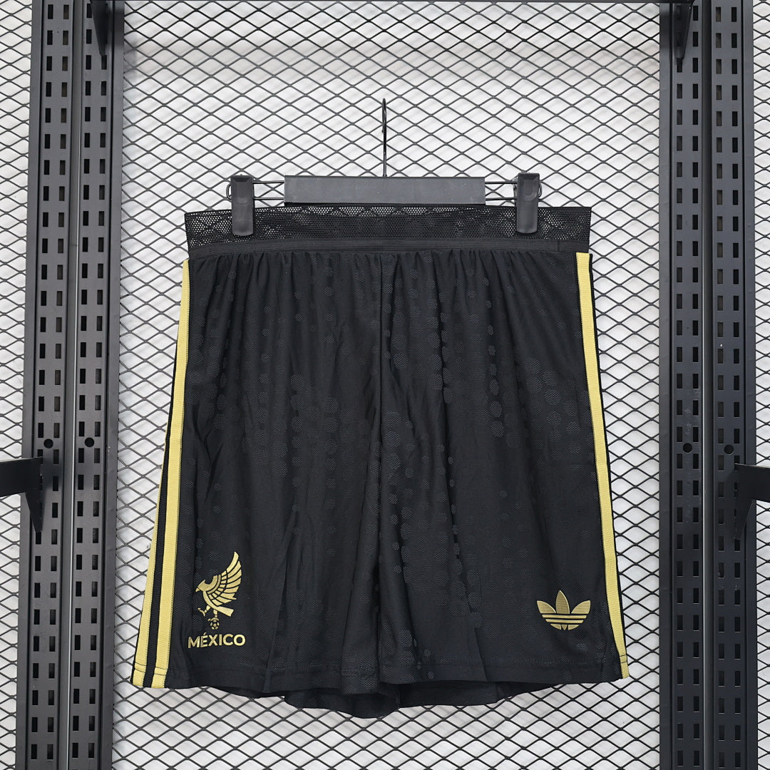 Mexico Player Version Soccer Shorts Shorts Black