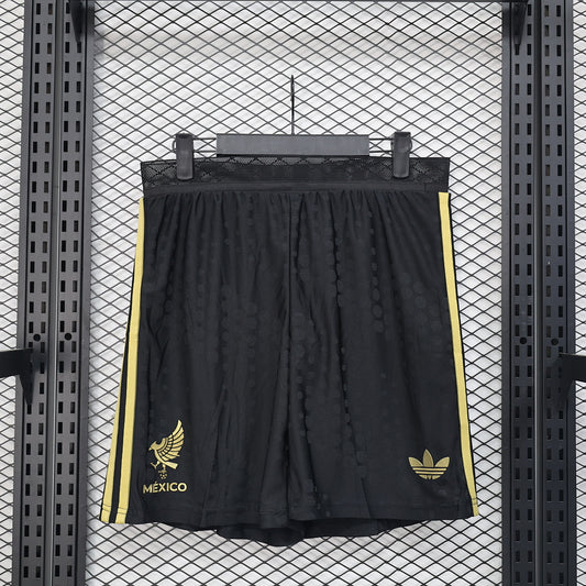 Mexico Player Version Soccer Shorts Shorts Black