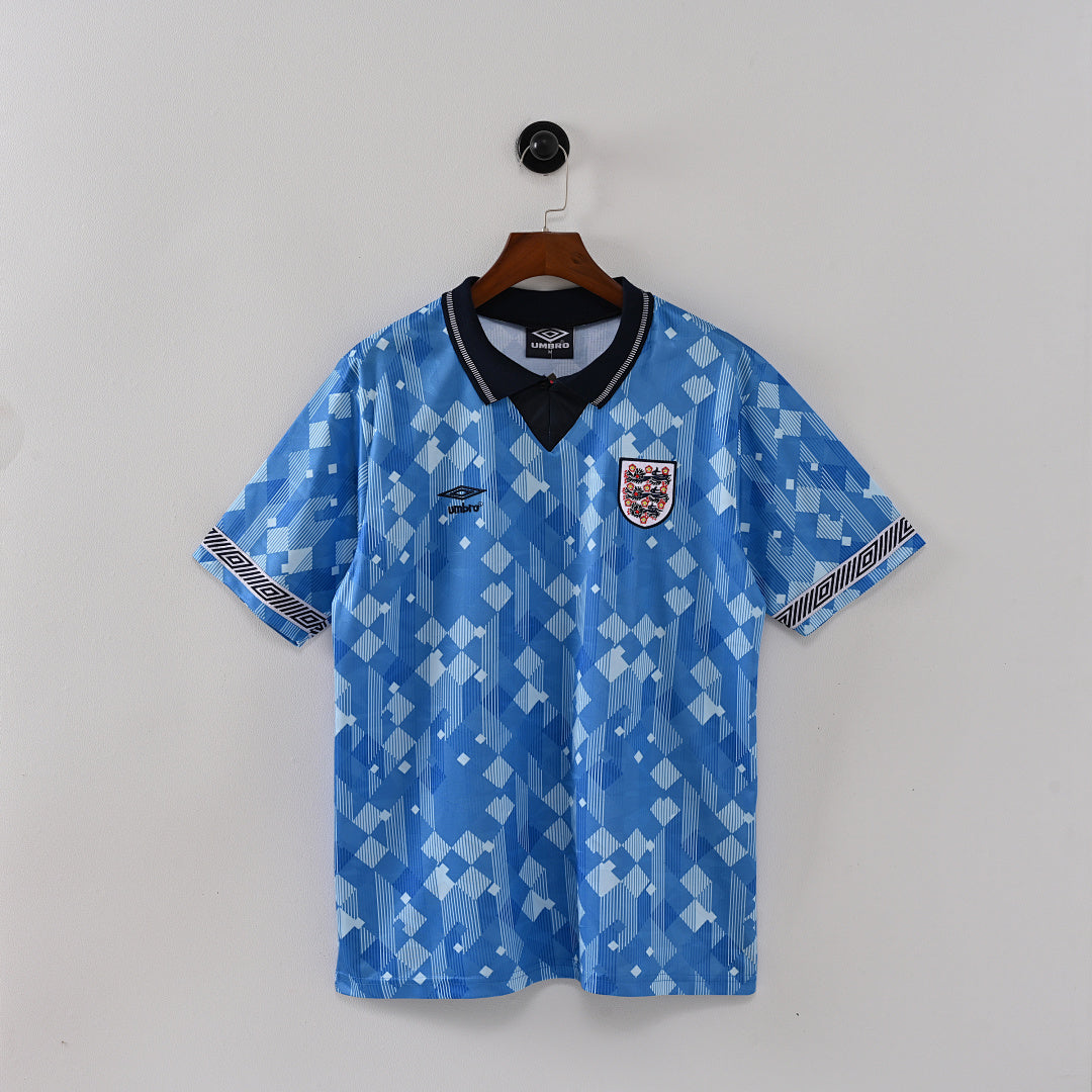 1990 England Away Soccer Jersey