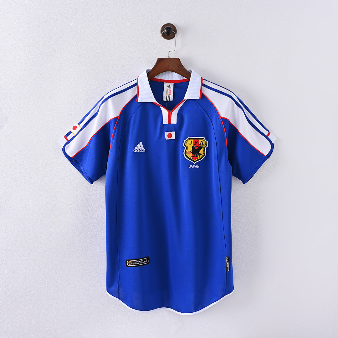 2000 Japan Home Soccer Jersey