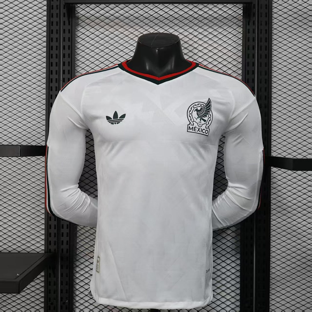 Mexico Away Soccer Jersey Long Sleeve