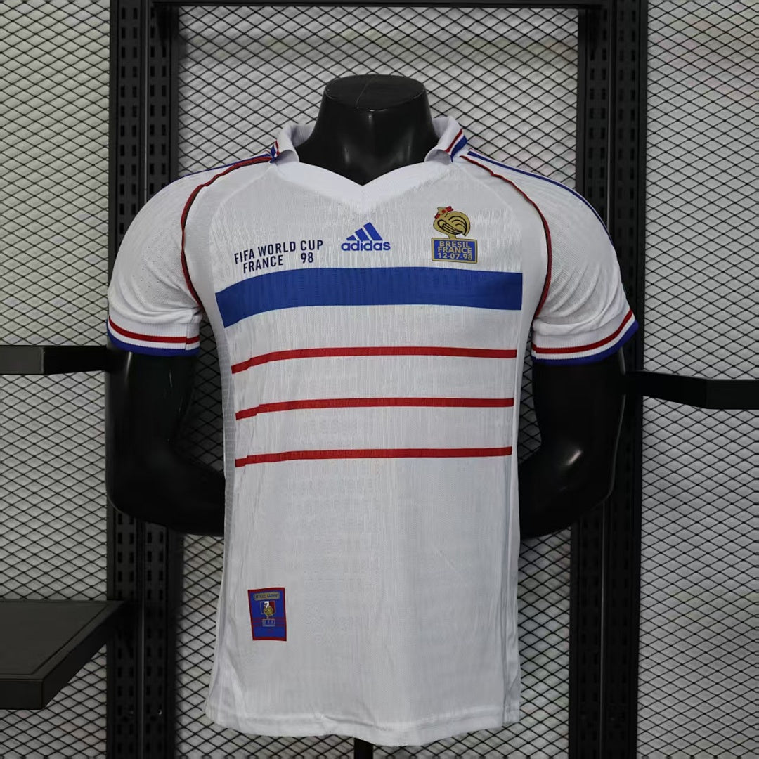 France Player Version Soccer Jersey Retro