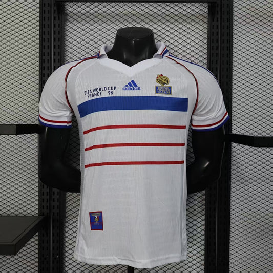 France Player Version Soccer Jersey Retro