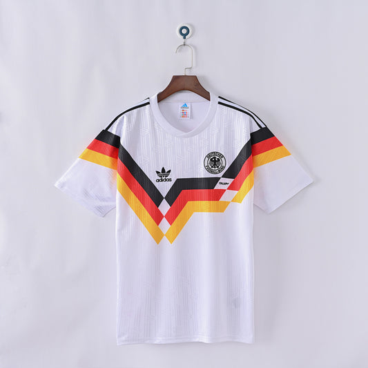 1990 Germany Home Soccer Jersey