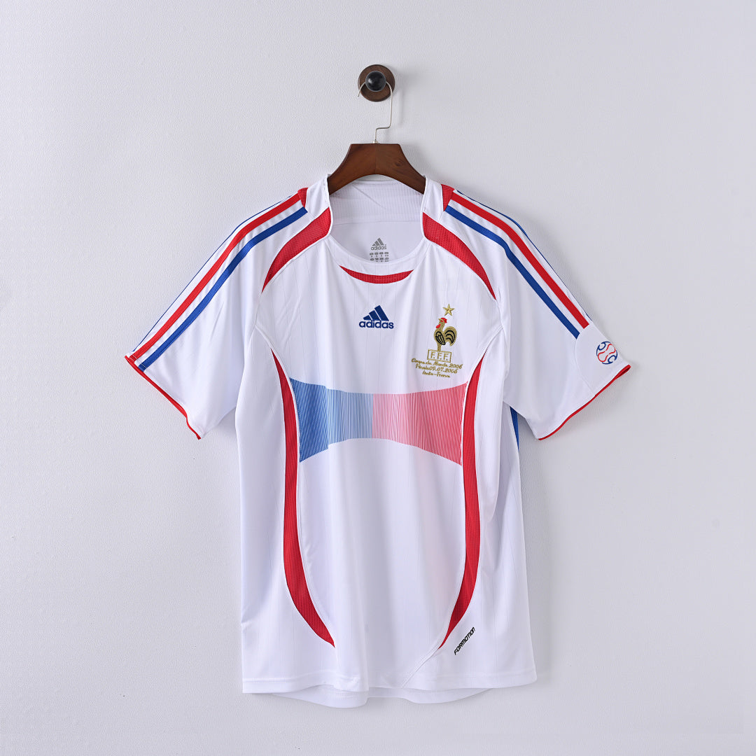 2006 France Away Soccer Jersey