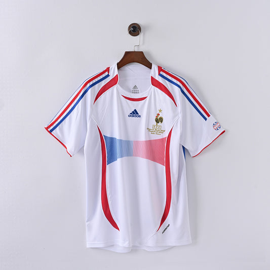 2006 France Away Soccer Jersey