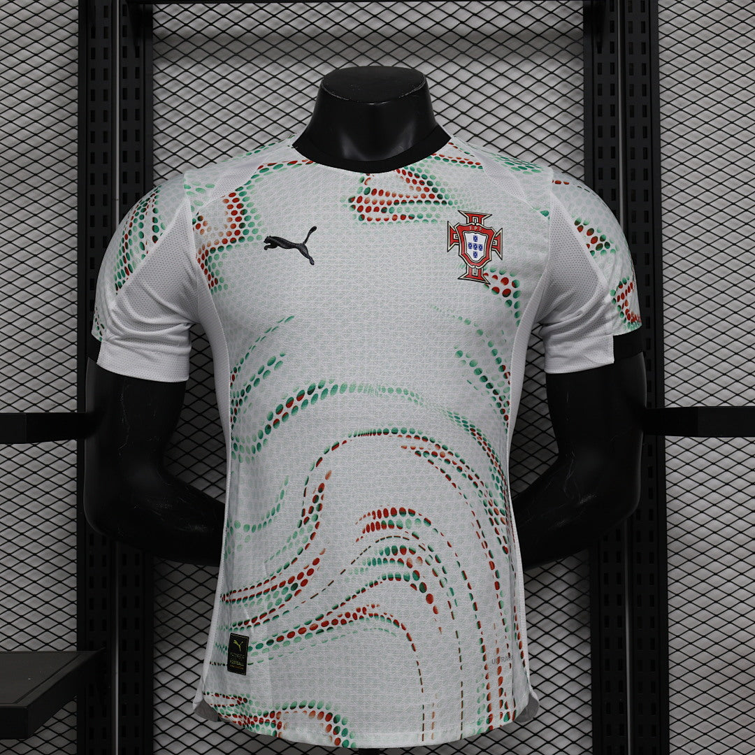 Portugal Away Player Version Soccer Jersey