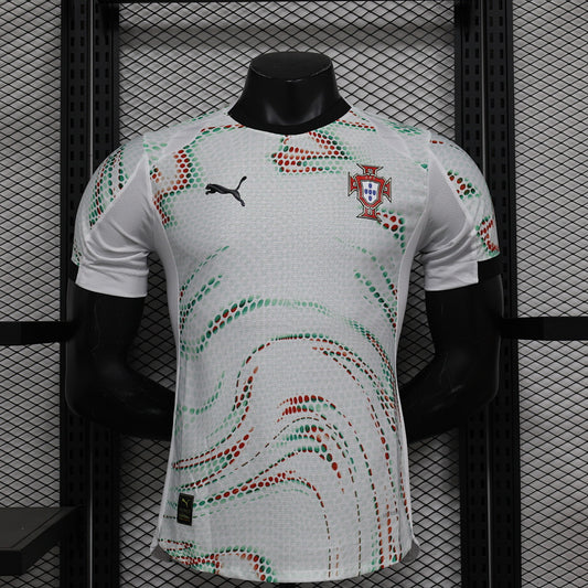 Portugal Away Player Version Soccer Jersey