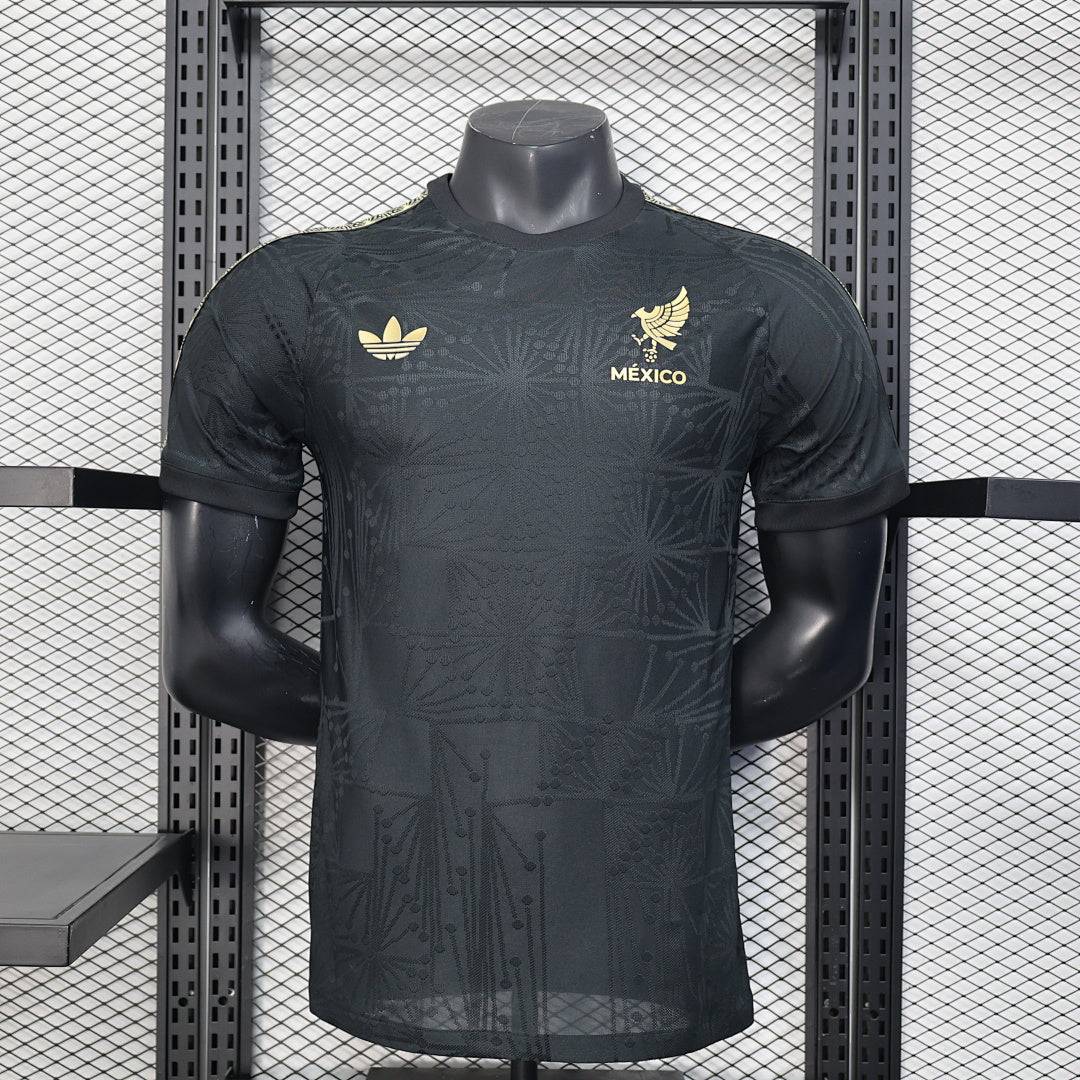 Mexico Player Version Soccer Jersey Special Edition Black