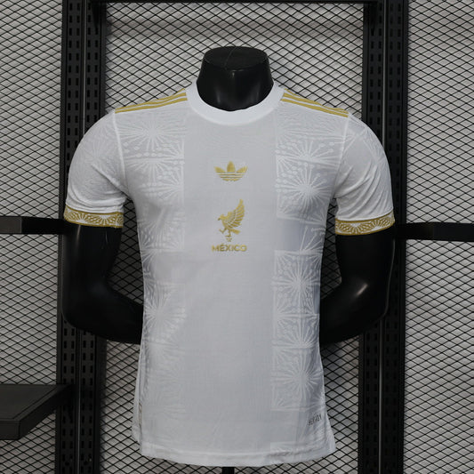 Mexico Player Version Soccer Jersey Special Edition White