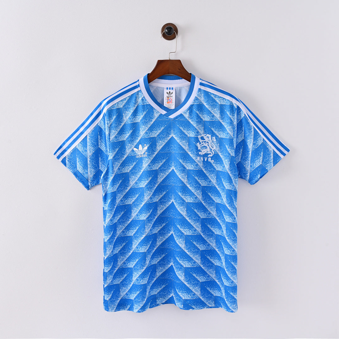 1998 Netherlands Away Soccer Jersey