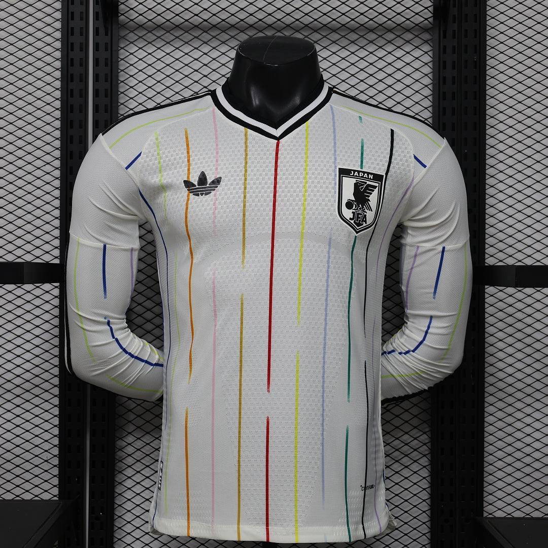 2026/27 Japan Away Player Version Soccer Jersey Long Sleeve