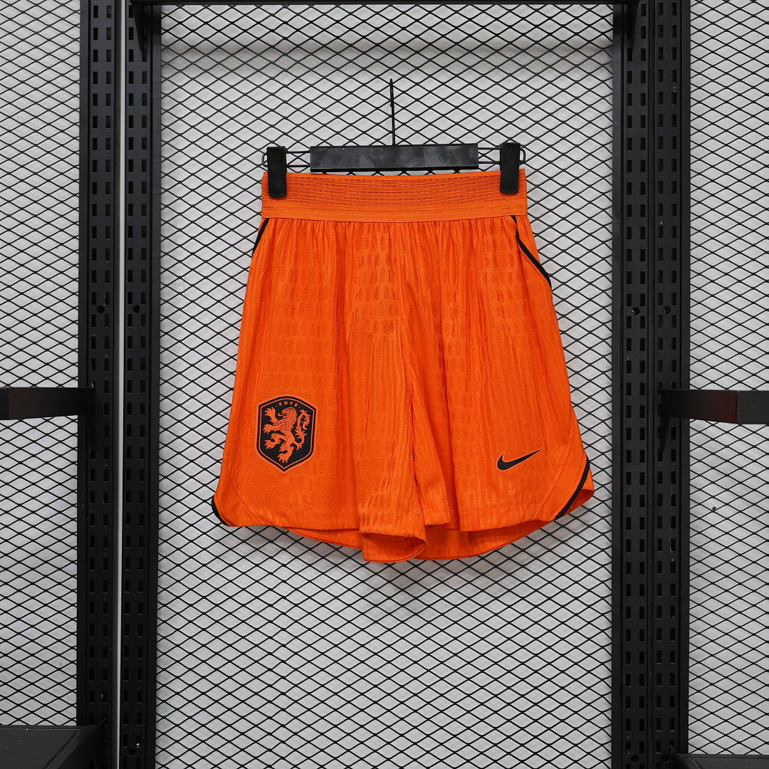 2026/27 Netherlands Home Player Version Soccer Shorts Shorts