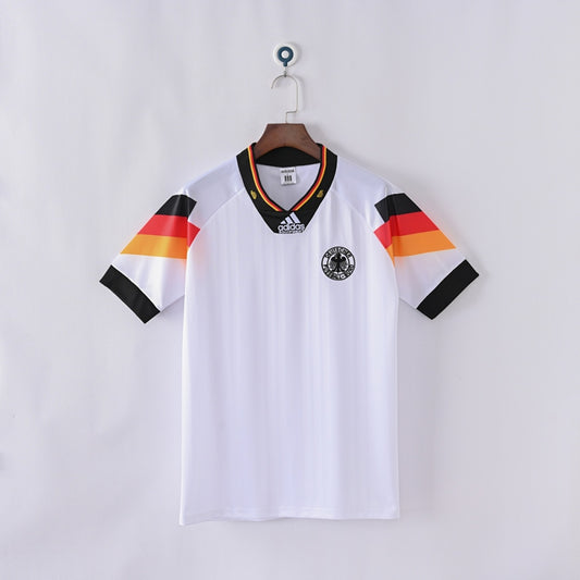 1992 Germany Home Soccer Jersey