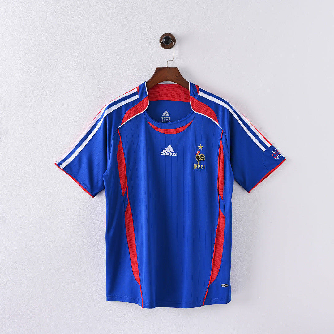 2006 France Home Soccer Jersey