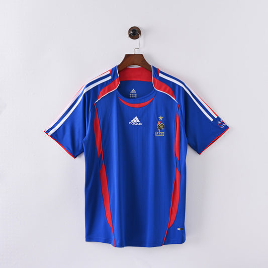 2006 France Home Soccer Jersey