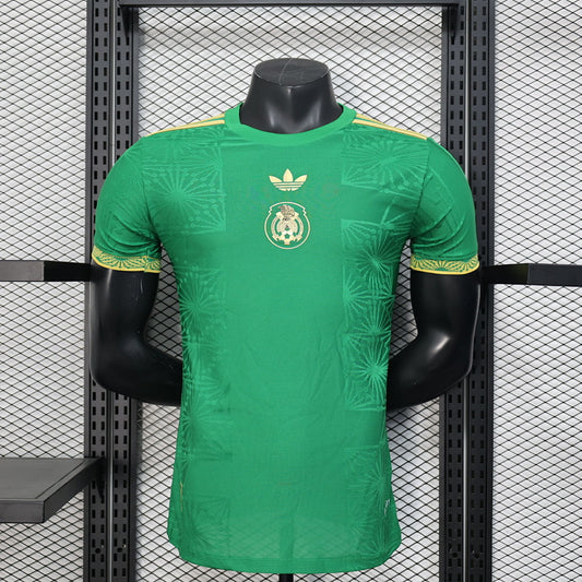 Mexico Player Version Soccer Jersey Special Edition Green