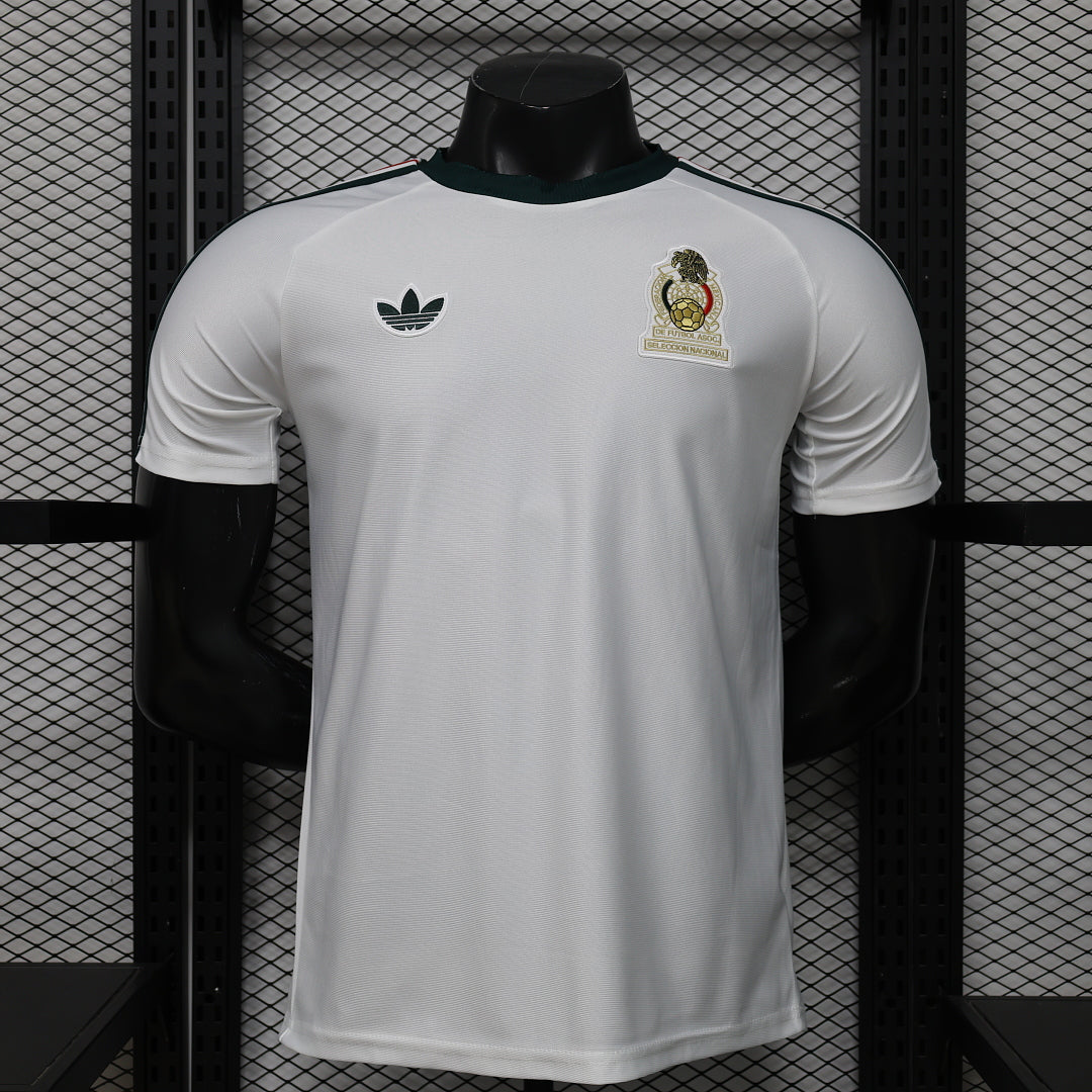 Mexico Player Version Soccer Jersey Retro Casual