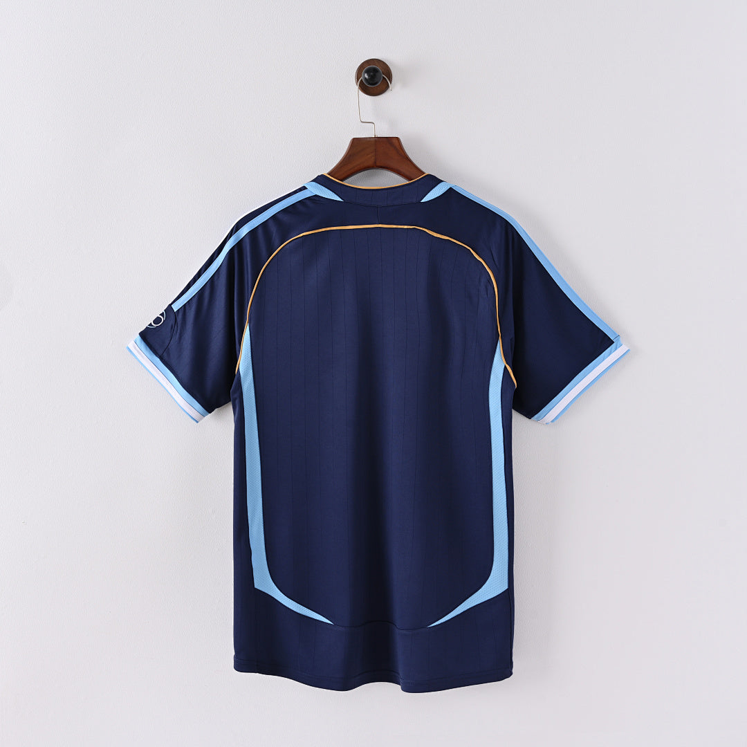2006 Argentina Away Soccer Jersey World Cup