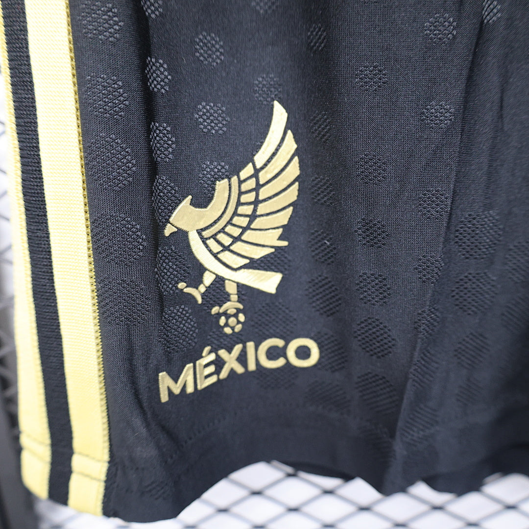 Mexico Player Version Soccer Shorts Shorts Black