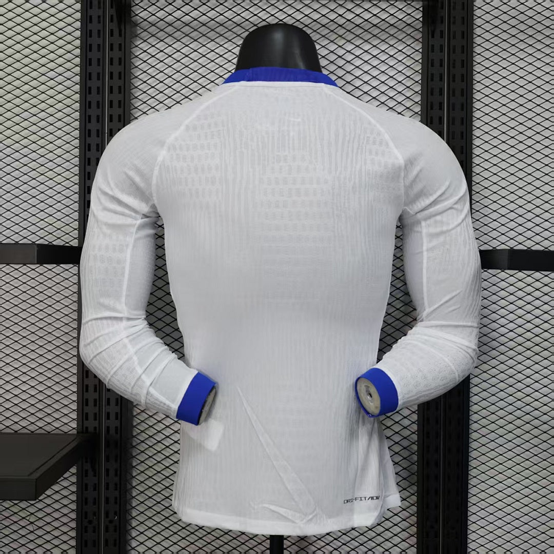 England Player Version Soccer Jersey Long Sleeve