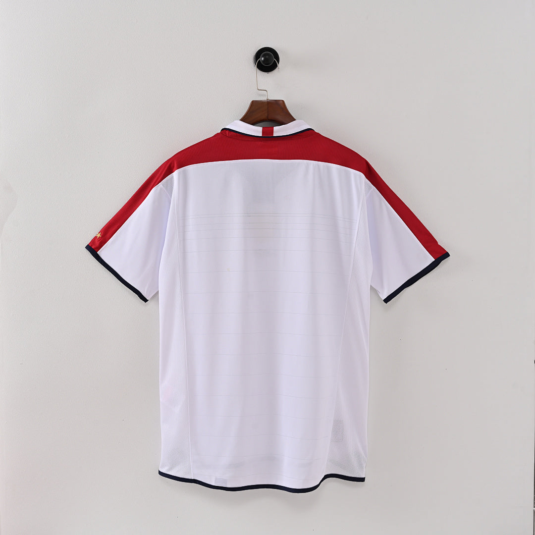 2004 England Home Soccer Jersey
