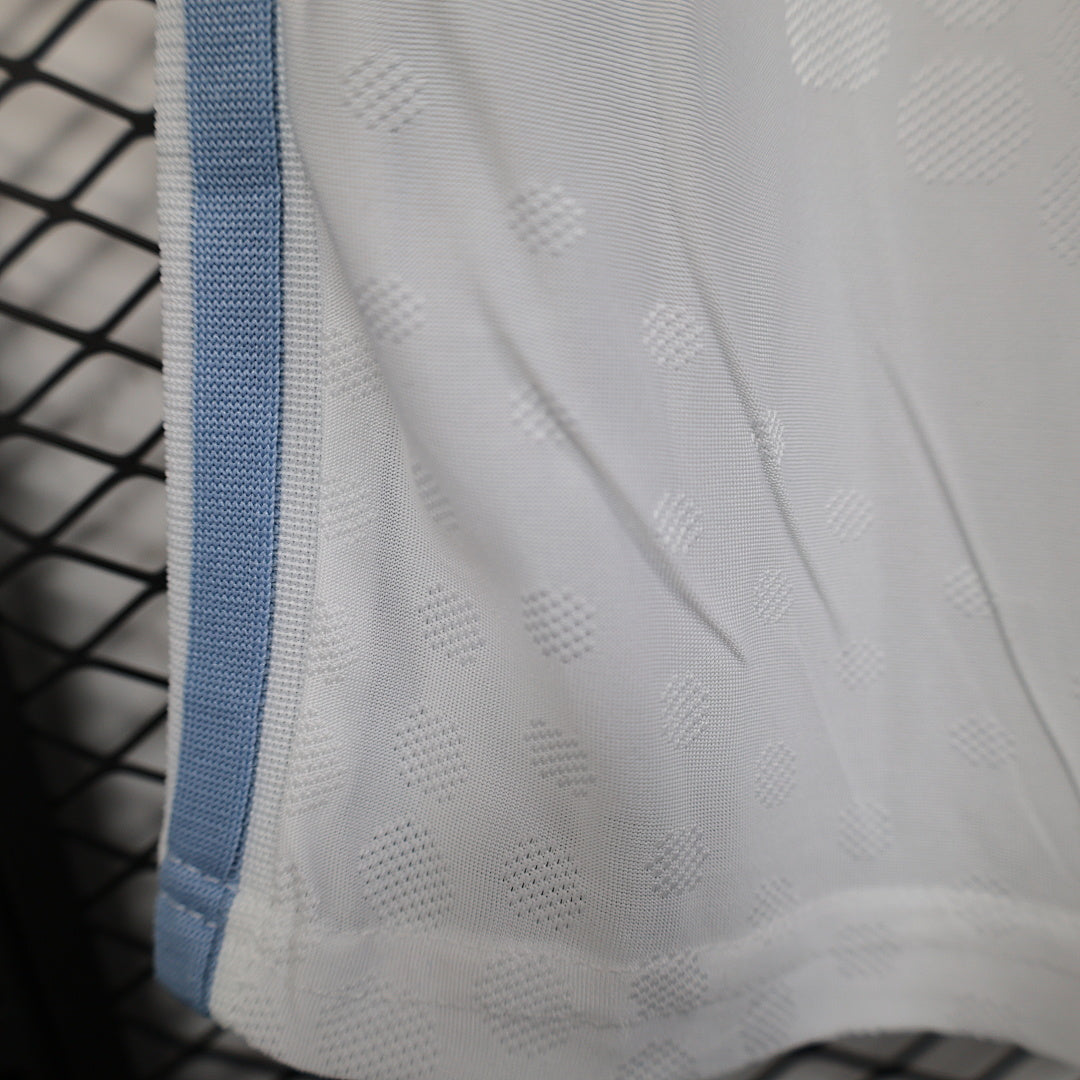 Argentina Player Version Soccer Shorts Shorts White