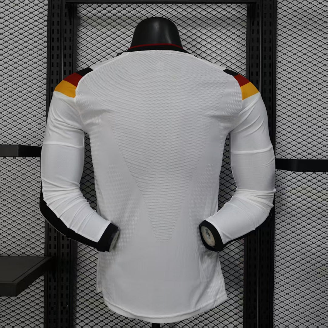 Germany Home Soccer Jersey Long Sleeve