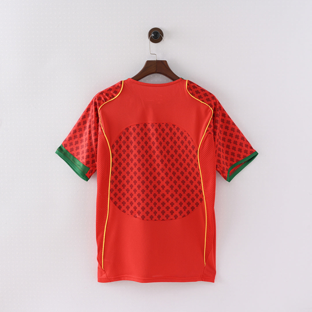 2004 Portugal Home Soccer Jersey