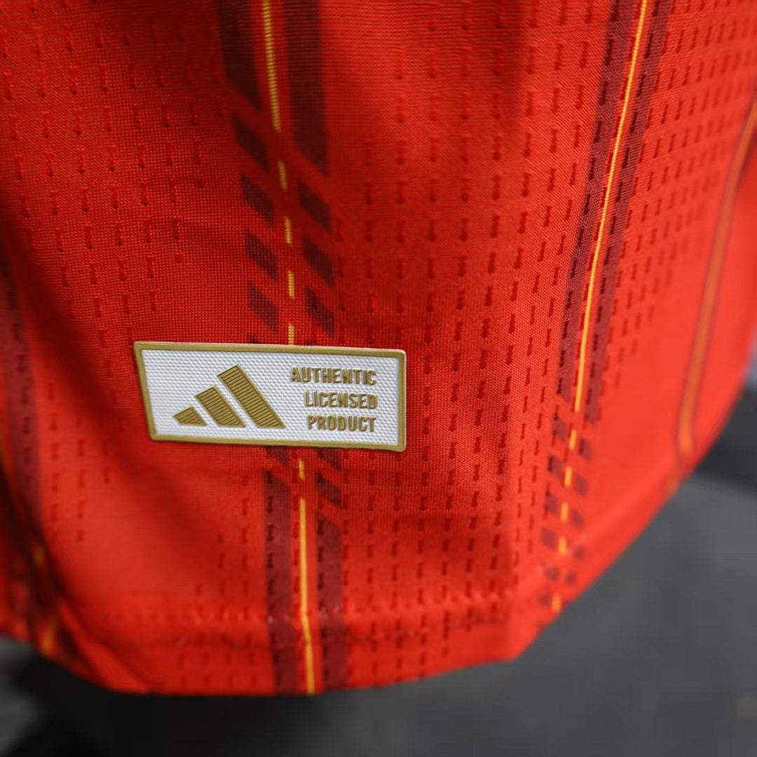 Spain Home Soccer Jersey