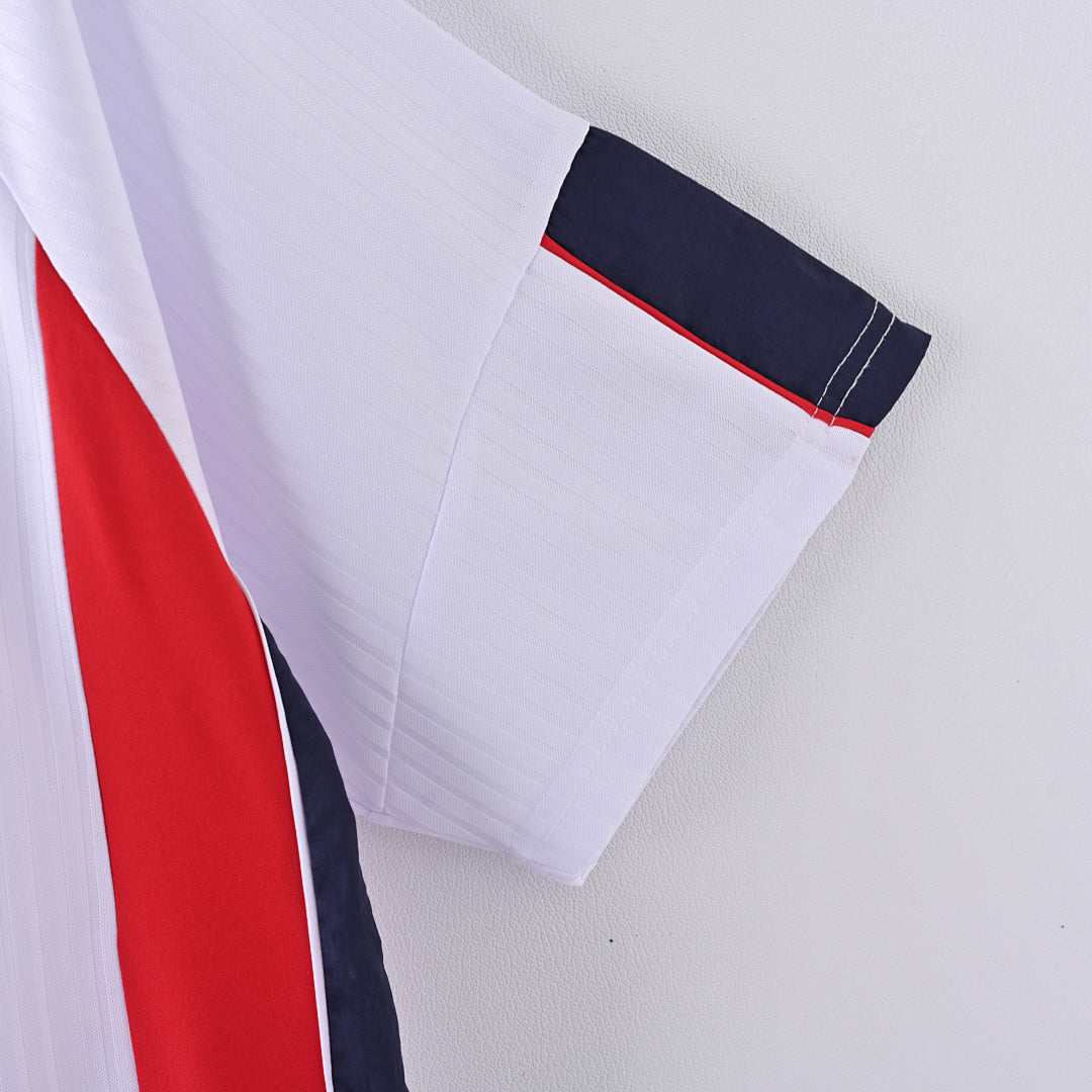 1998 England Home Soccer Jersey