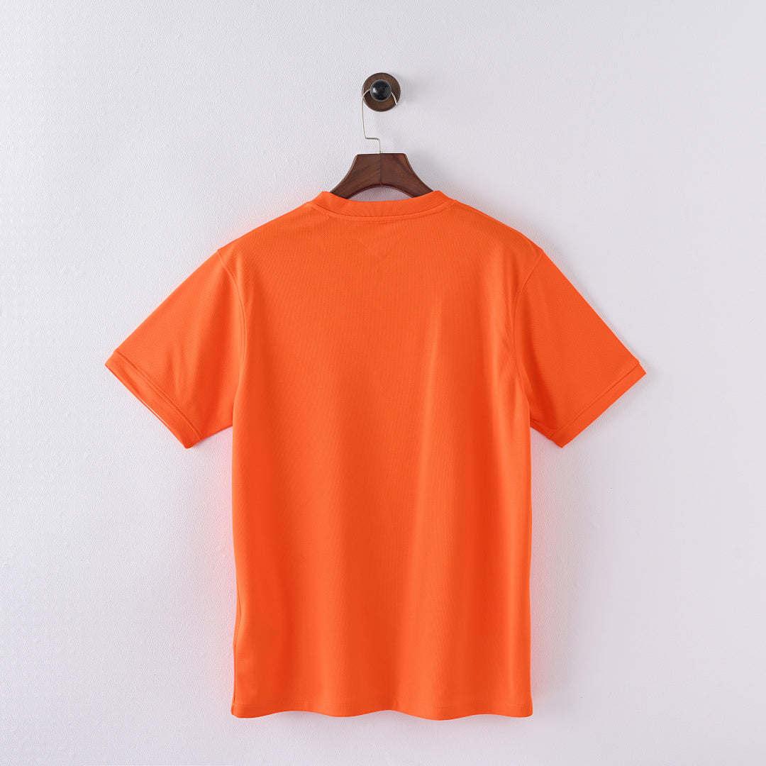 2014 Netherlands Home Soccer Jersey