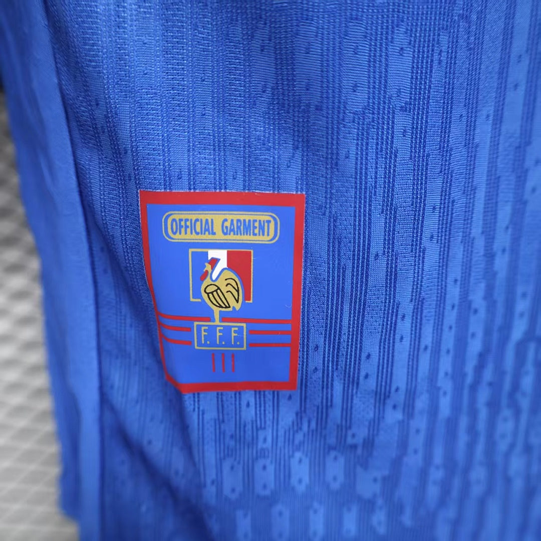 France Player Version Soccer Jersey Retro