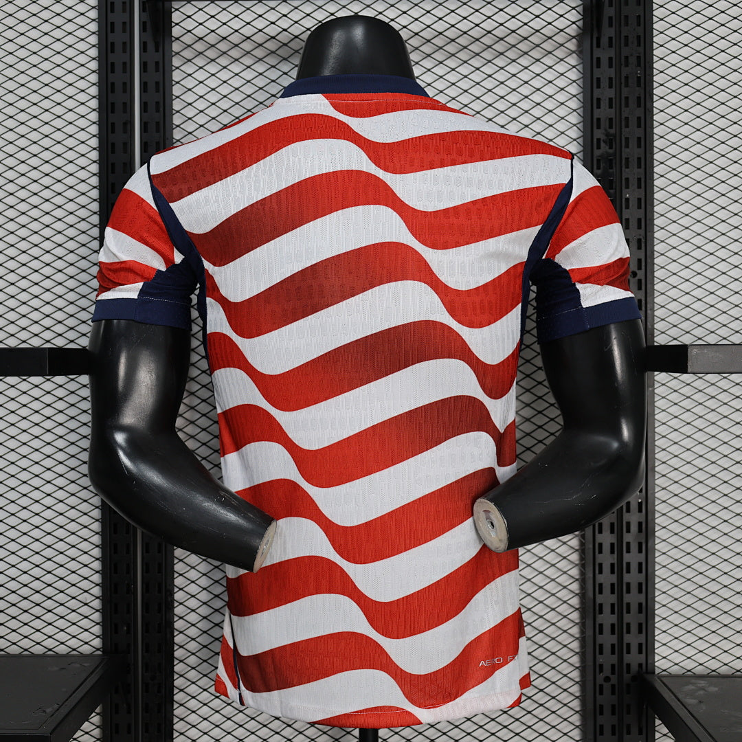USA Home Player Version Soccer Jersey