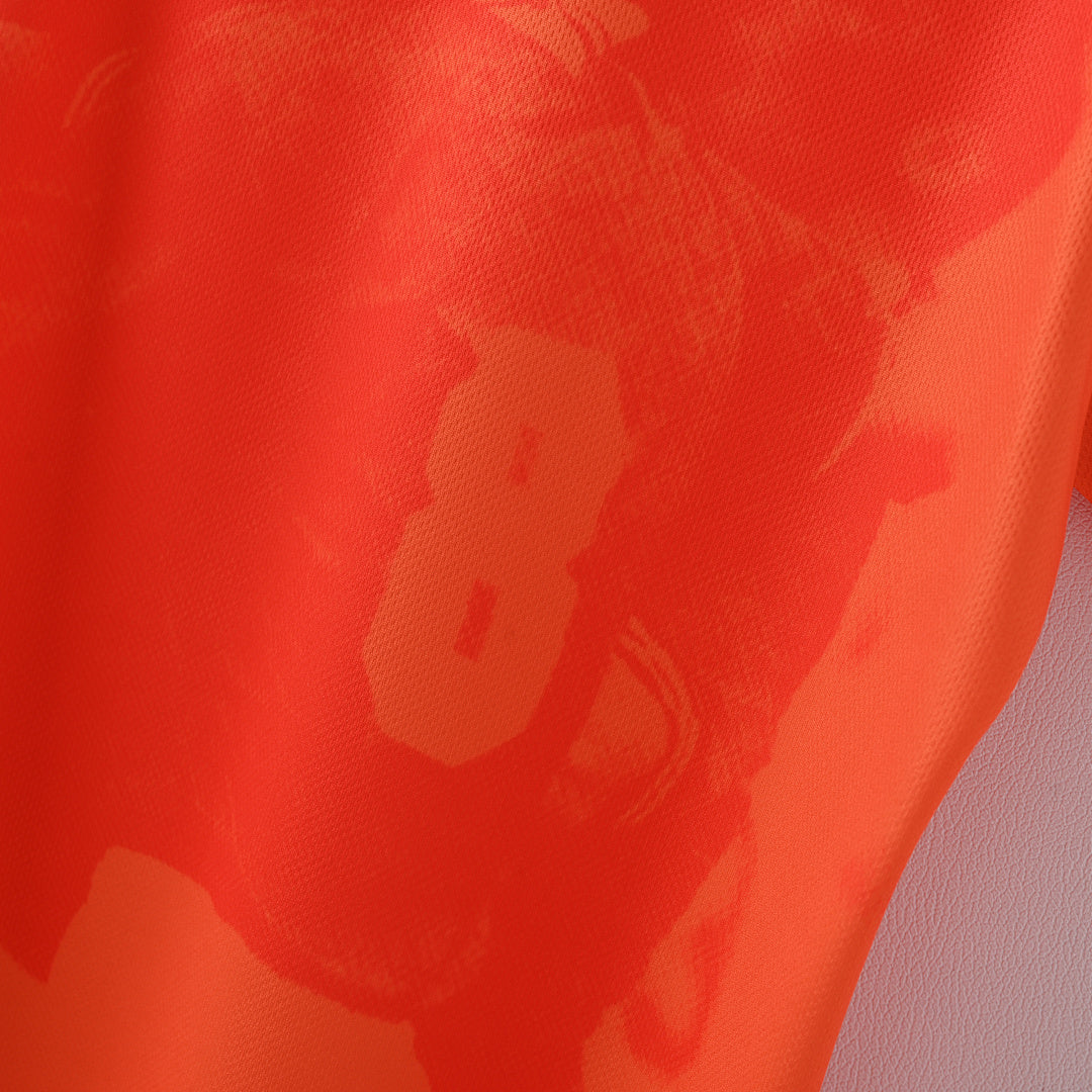 1996 Netherlands Home Soccer Jersey