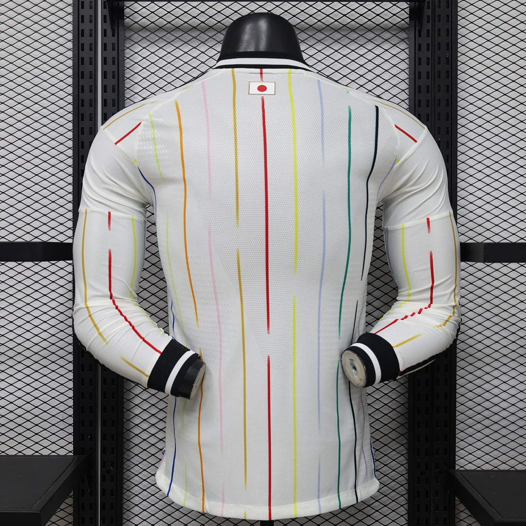 2026/27 Japan Away Player Version Soccer Jersey Long Sleeve