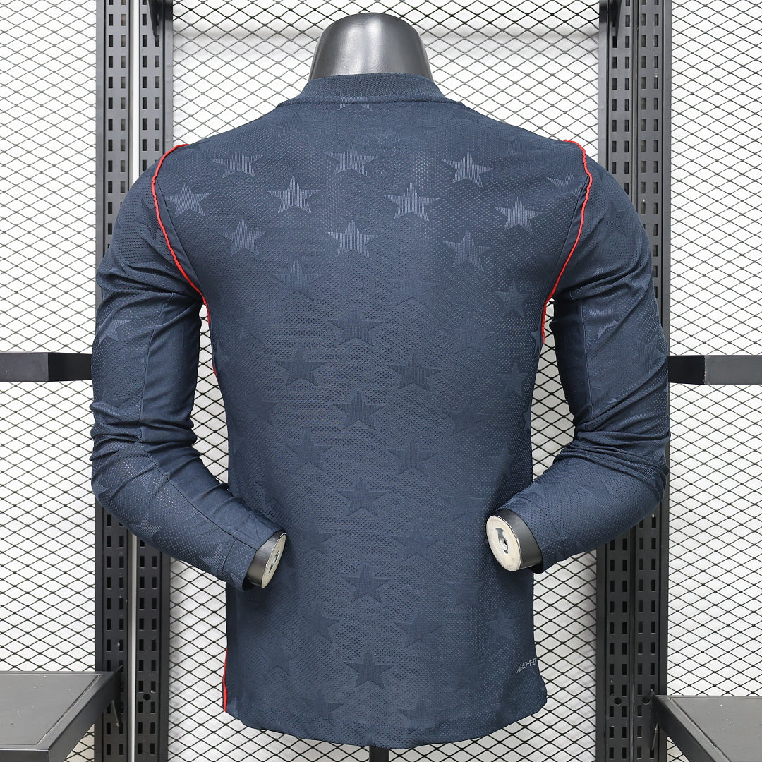 2026/27 USA Away Player Version Soccer Jersey Long Sleeve