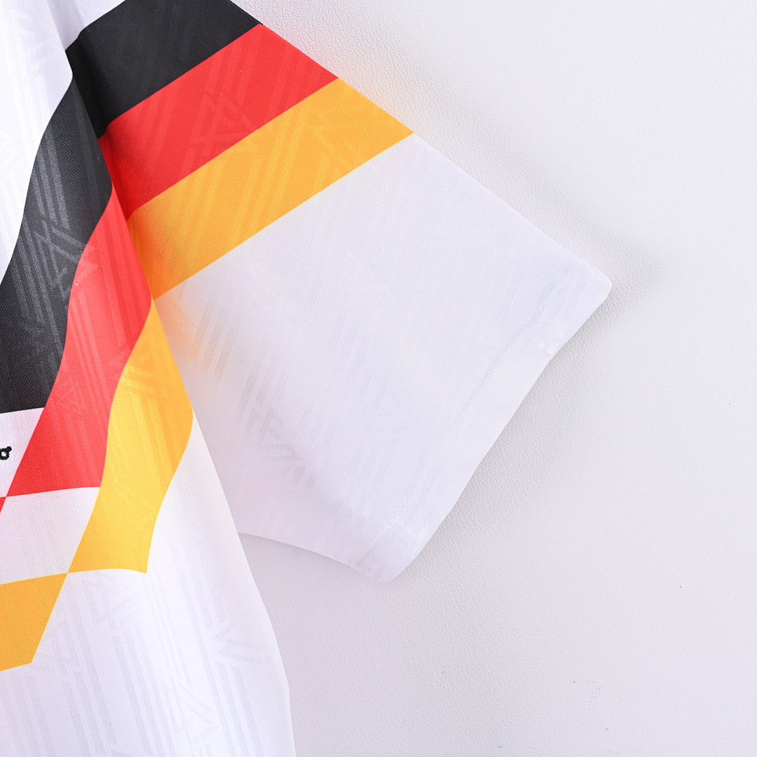 1990 Germany Home Soccer Jersey