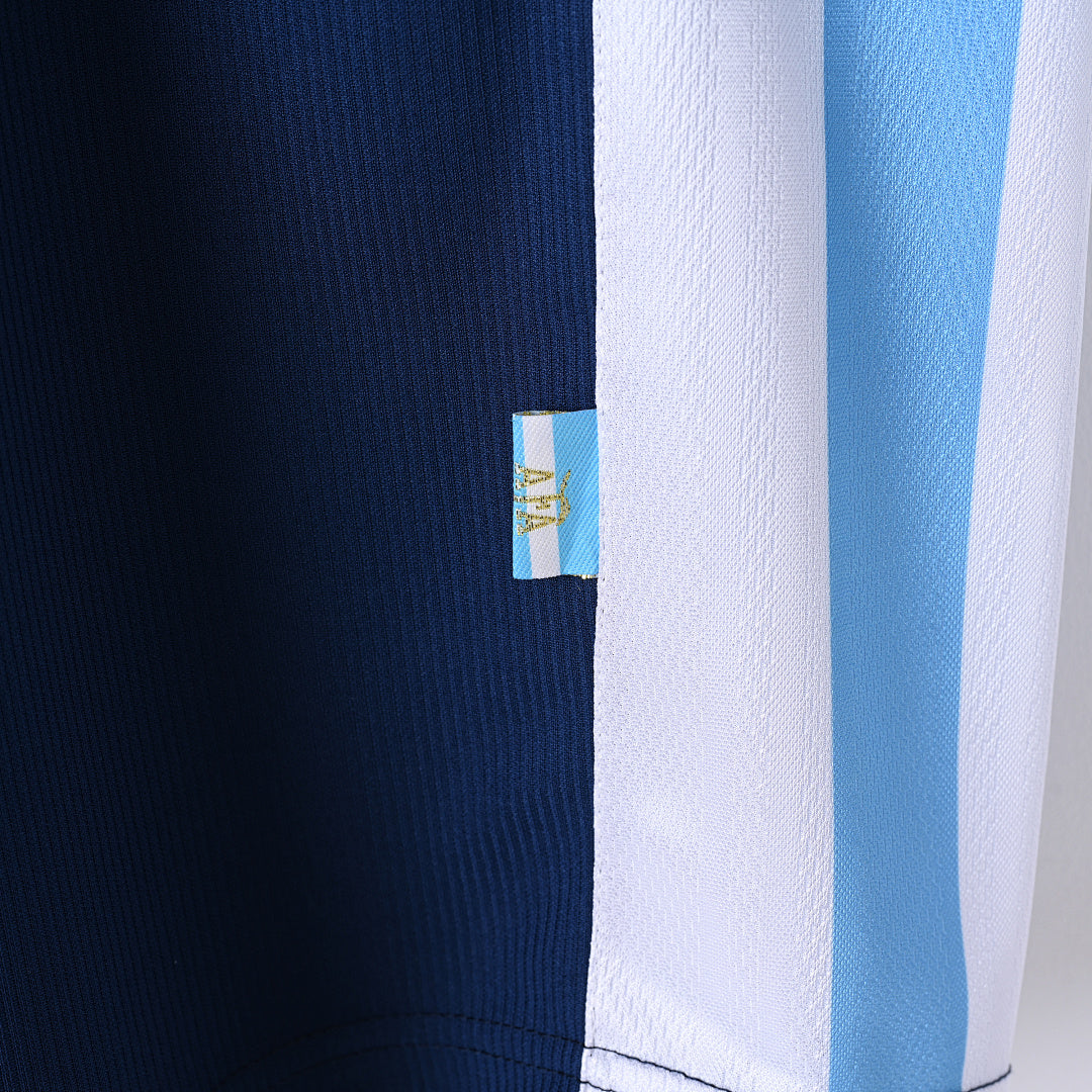 1998 Argentina Away Soccer Jersey