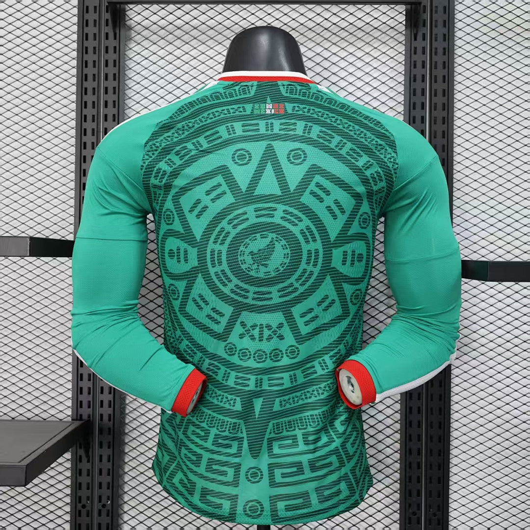 Mexico Soccer Jersey Long Sleeve