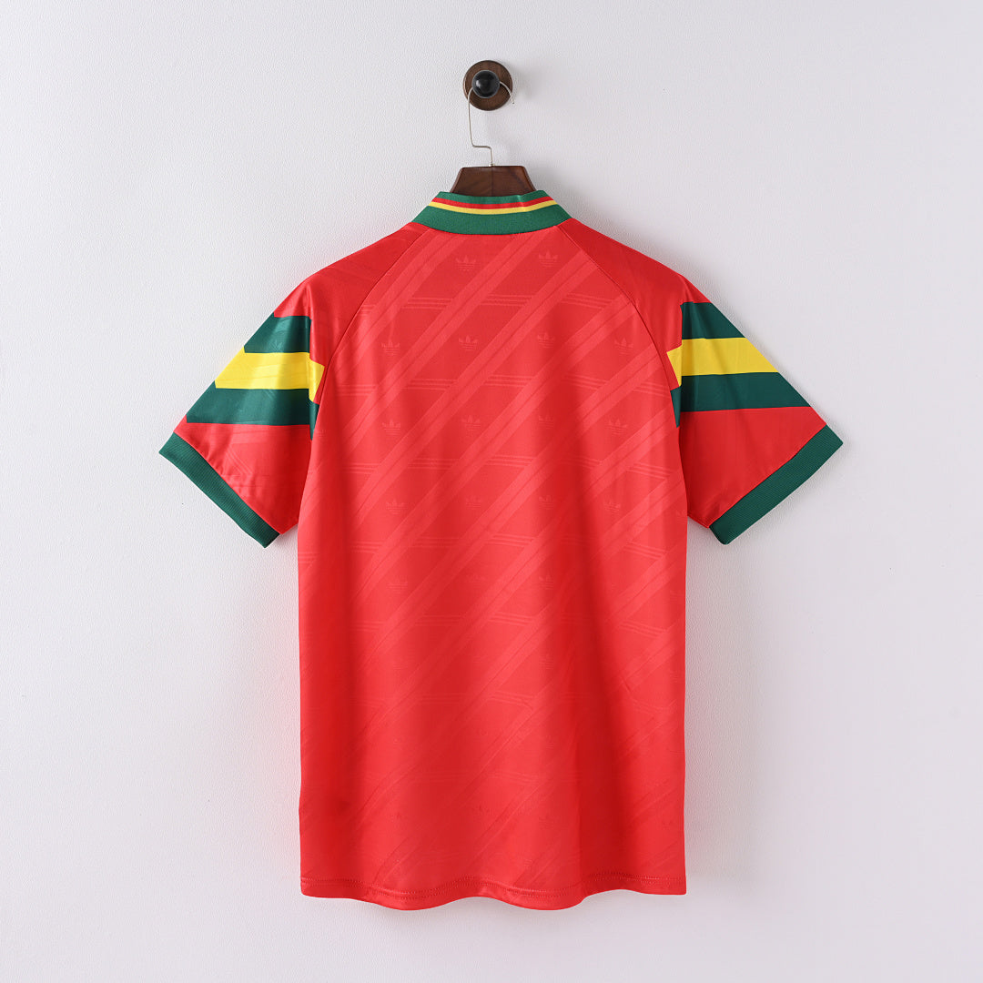 1992 Portugal Home Soccer Jersey