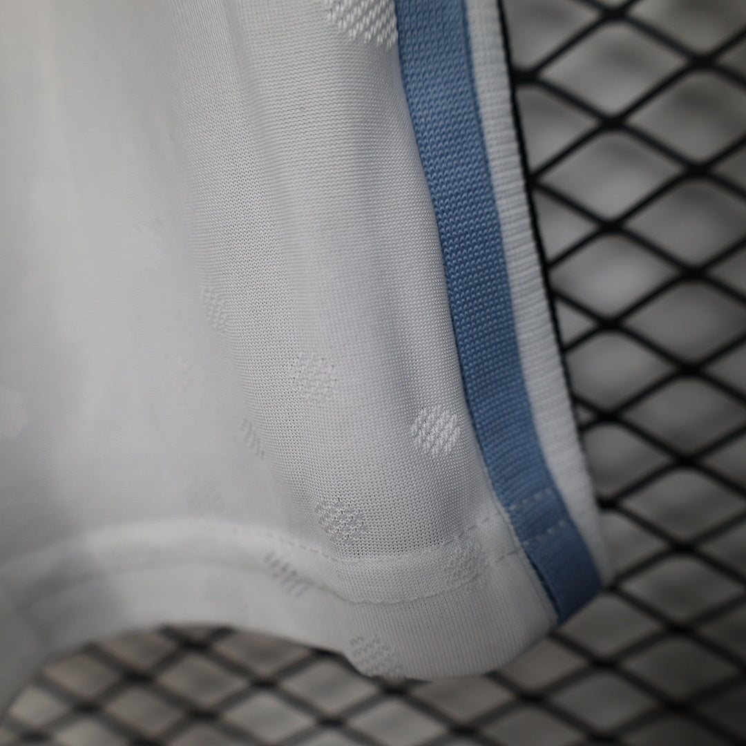 Argentina Player Version Soccer Shorts Shorts White
