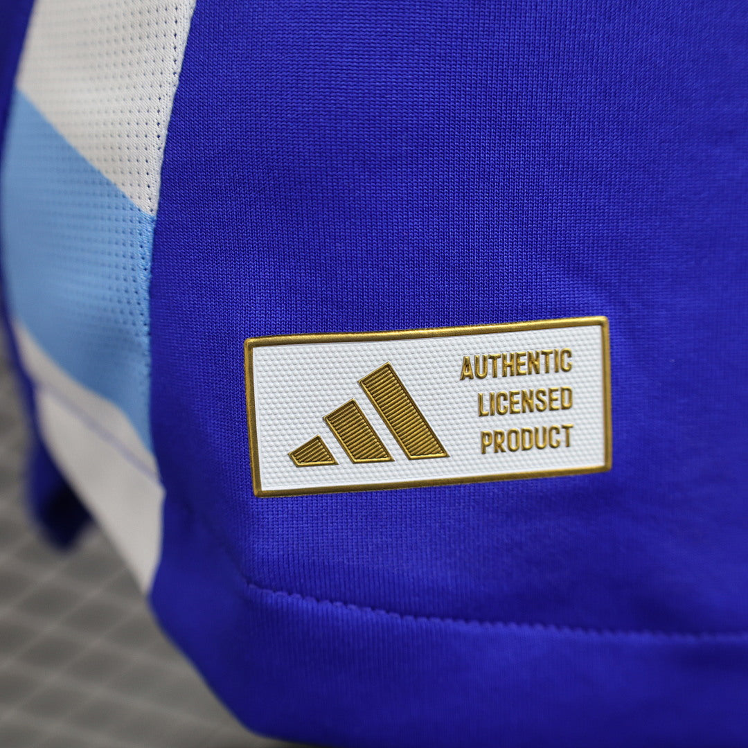 Argentina Away Player Version Soccer Jersey